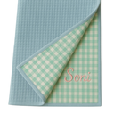 Toalla Gofre Verde Menta