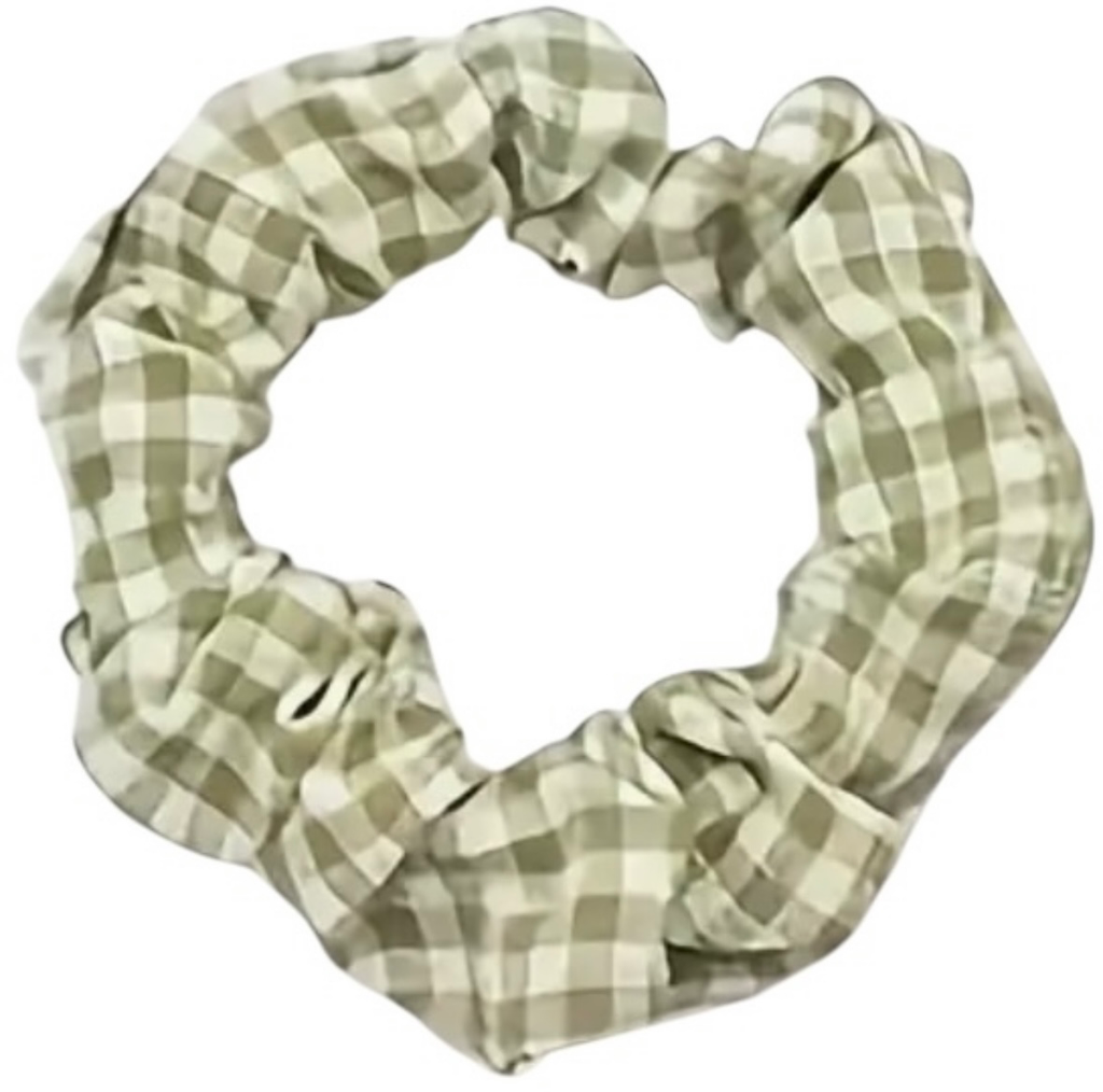 Scrunchy Vichy verde