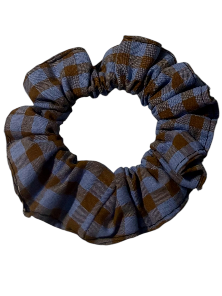 Scrunchy Vichy Chocolate