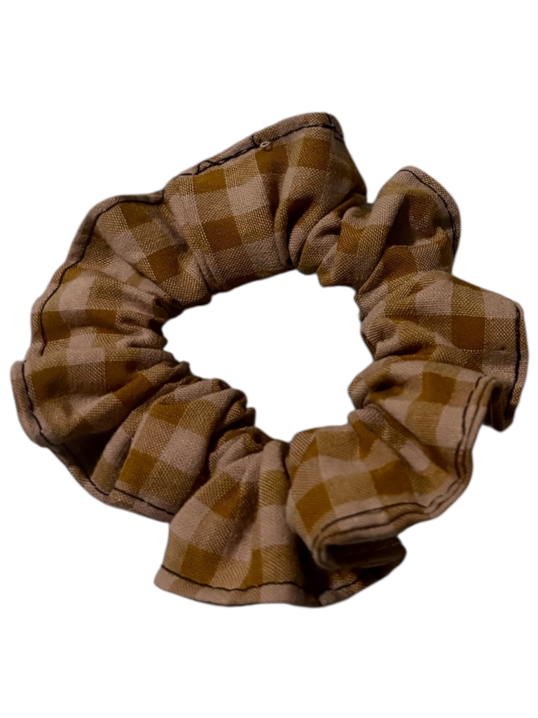 Scrunchy Vichy Canela