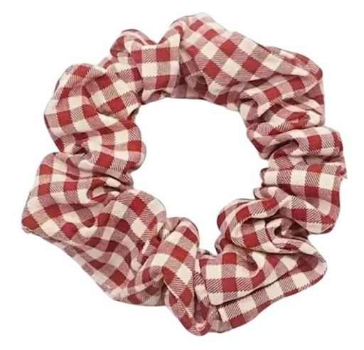 Scrunchy Vichy Rojo